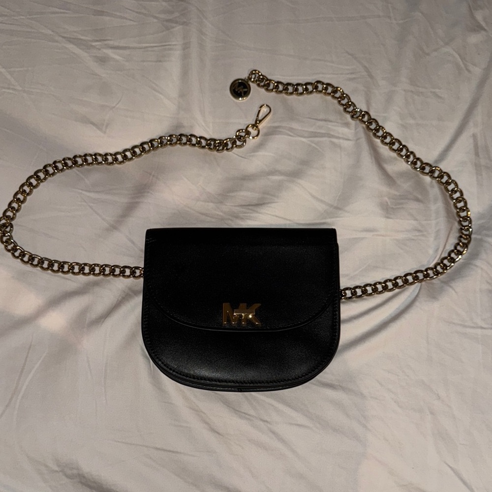 Michael Kors Black Belt Bag